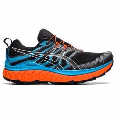 Férfi Asics Trabuco Max Terepfutó Cipő AS2348017 Fekete/Világos Türkiz